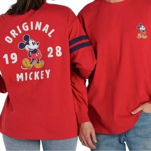 Disney Mickey Mouse long sleeve shirt adult XS NWT